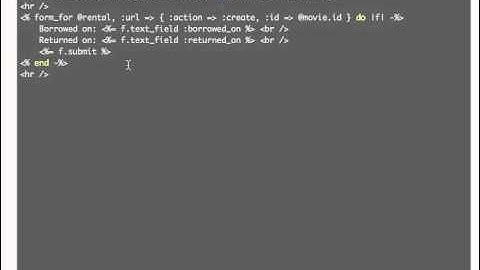 Ruby on Rails one to many relationships - part 2