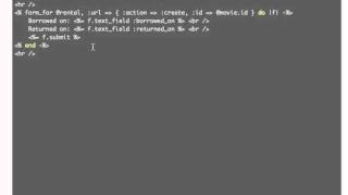 Ruby on Rails one to many relationships - part 2