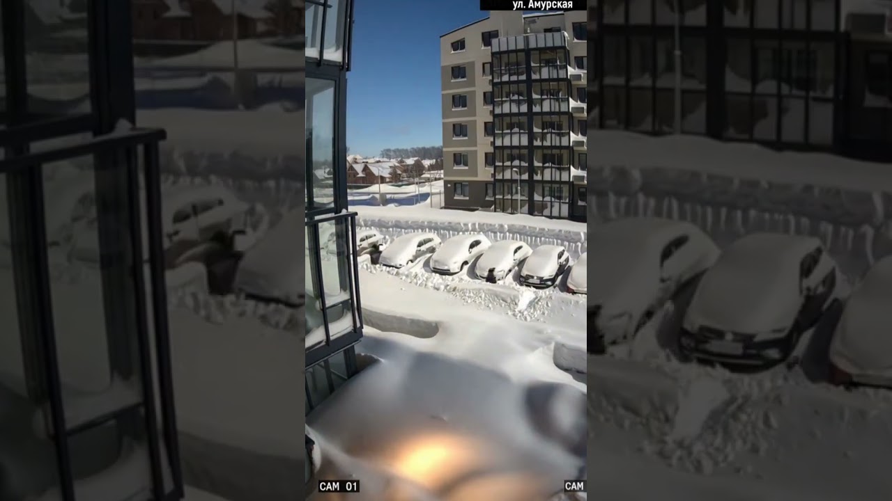 ​Kamchatka’s Snow Apocalypse ❄️🌋​"Found my car! 🚗❄️"