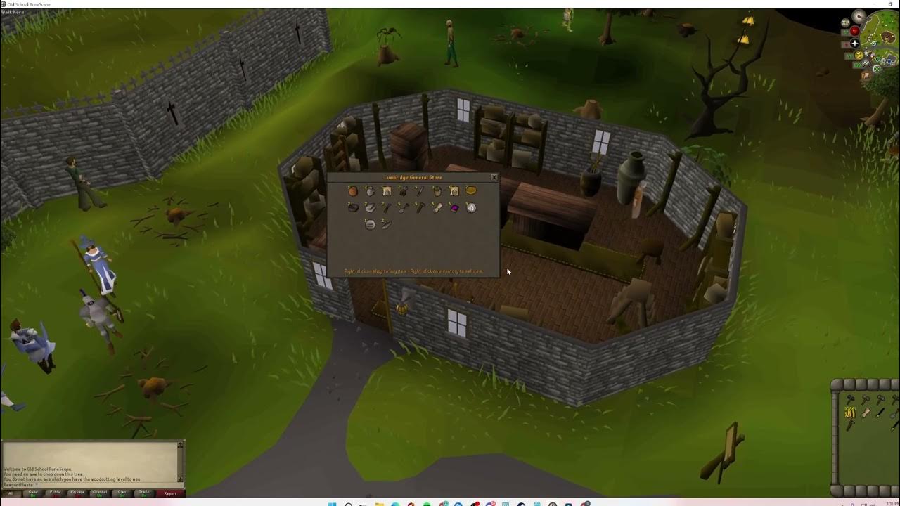 OSRS Lumbridge General Store Tour YouTube