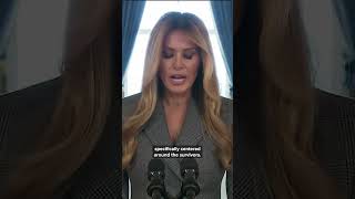 First Lady Melania Trump urges Congress to hold hearings for Jeffrey Epstein victims