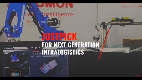 Next Generation Intralogistics | JustPick [Industrial Automation Software]