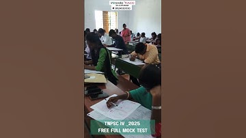 TNPSC GROUP 4 | FREE FULL MOCK TEST 🎯