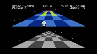 Trailblazer Atari 8 bit 1 player