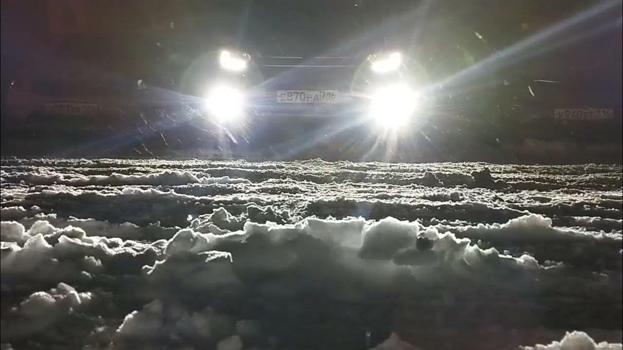 лазерные ПТФ на mitsubishi outlander 3 которые не слепит встречку - YouTube