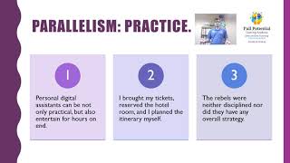 Spotting Errors of Parallelism - Online Tutoring Session | Full Potential Learning Academy