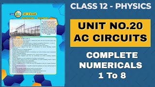 XII Physics Solved Numericals | Ch# 20 AC Circuits