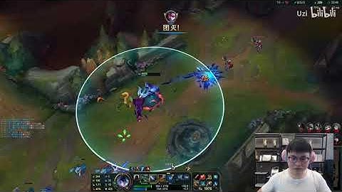 Uzi INSANE 2v4 Vayne Outplay