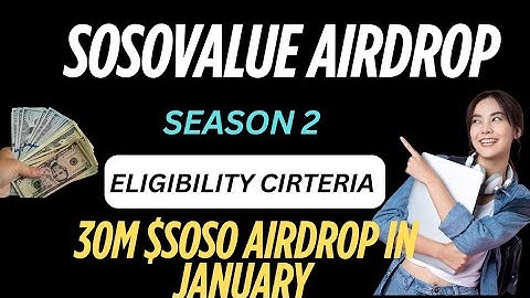 30M $SOSO AIRDROP IN JANUARY 2026 | SOSO VALUE AIRDROP TOKEN DISTRIBUTION