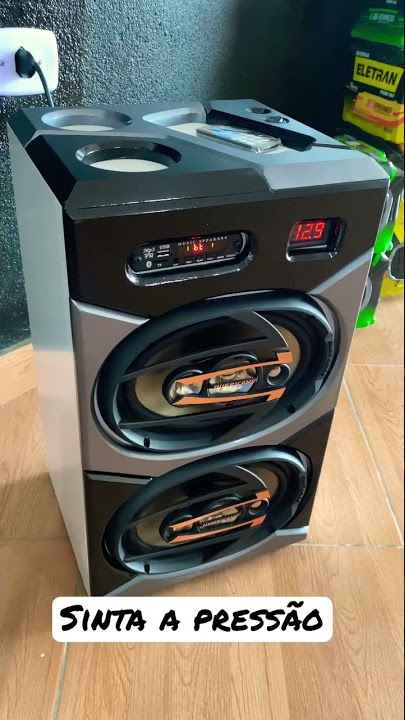 Caixa de som Bob Bluetooth 10 Polegadas Sturdy 400Watts Residencial -  Sturdy Oficial