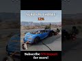 Bughatti vs ROCKS! - Unstoppable SPIN! 😨 #beamngdrive