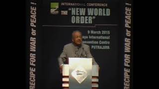 FULL INTERNATIONAL CONFERENCE THE NEW WORLD ORDER A RECIPE FOR WAR or PEACE!