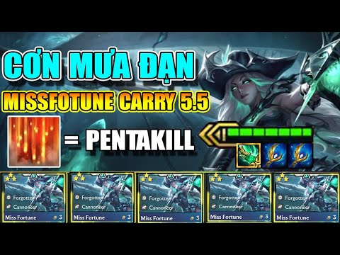 1 E = PETAKILL -SIÊU ẢO MA VỚI MISSFORTUNE 3 SAO TẠI ĐTCL MÙA 5.5