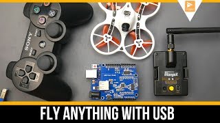 Fly FPV Drone or RC Airplane With A USB Controller // PS3 Controller MultiProtocol Module