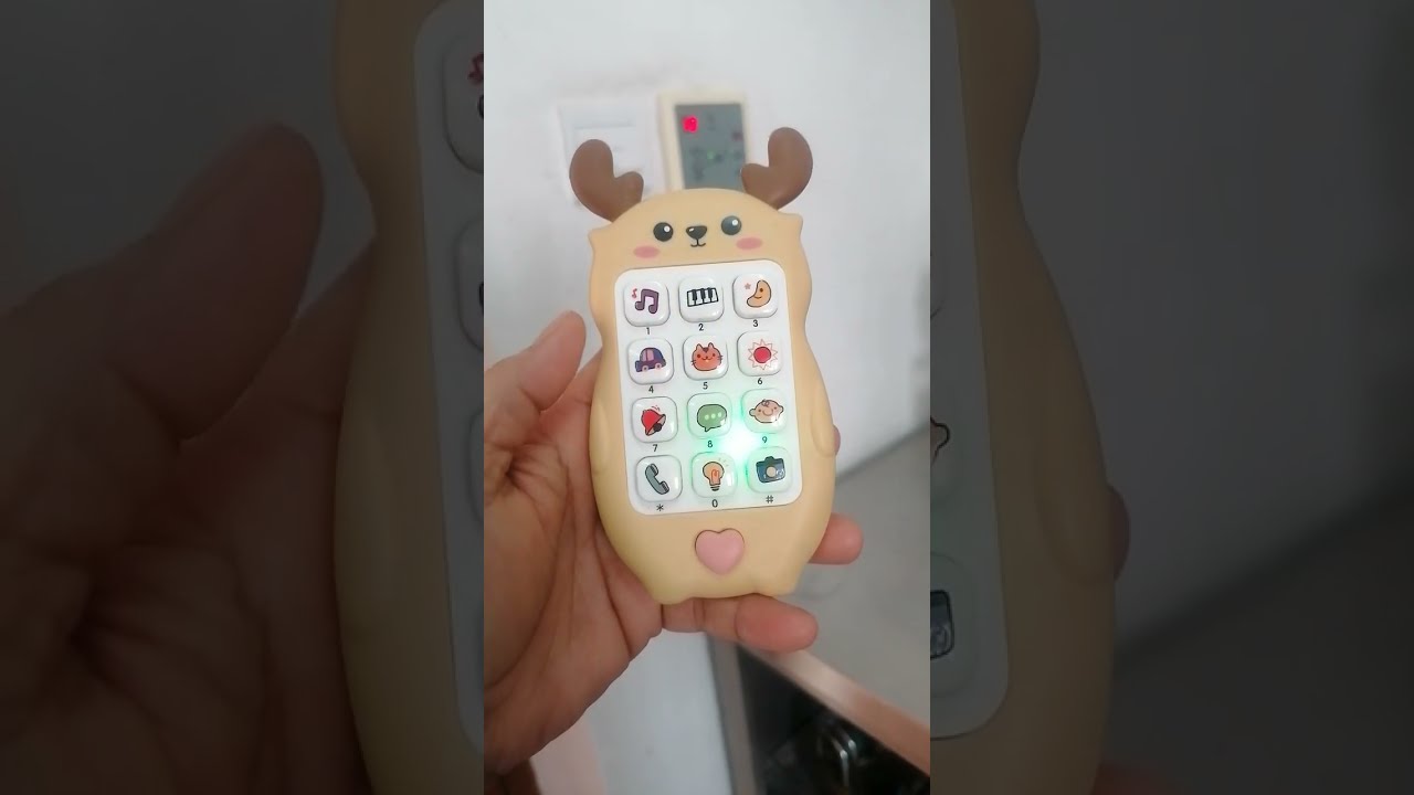 CUTE LEARNING PHONE TOY Digitallearning Satisfying Soundeffects Phonetoy Amazingsound Viraltoy