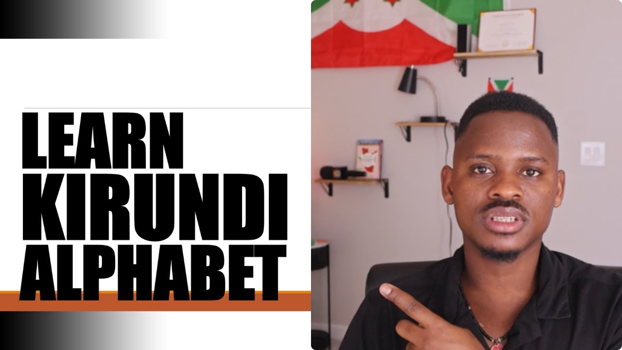 Изучите алфавит кирунди за 8 минут 🔡🇧🇮