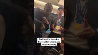 Real Madrid Bump Drake After Champions League Finals Victory