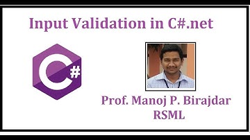 Input Validation in C#.net Windows Form