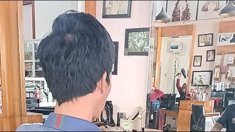 Cắt tóc nam chân phương
