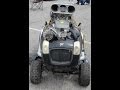 350 SMALL BLOCK CHEVY IN LAWN MOWER START UP*MONSTER MOWER,CRAZY,SICK INSANE