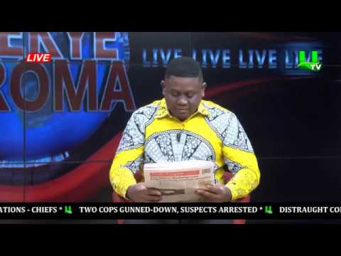 utv ghana frequency on multi tv Newspaper review on Adekye Nsroma 29/08/19