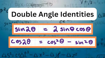 Double Angle Identities in Trigonometry (Easy Derivation & Examples) #maths #trigonometry #education