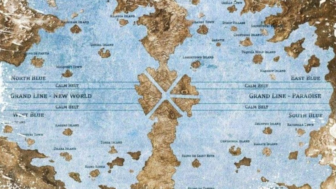 ONE PIECE Fanpage - MAP TO THE GRANDLINE!!!!^_^