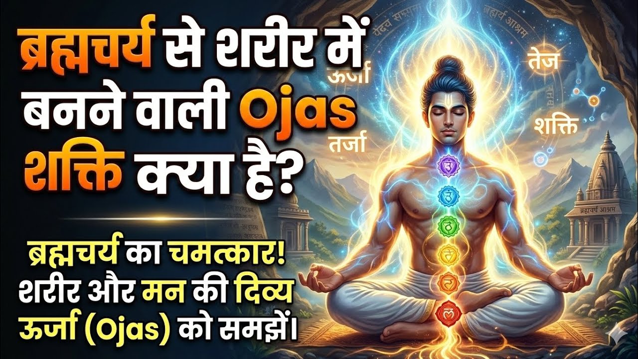 What is the Ojas Energy Created by Brahmacharya?