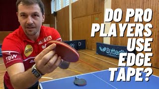 Why some pro table tennis players use edge tape? Timo Boll and Anton Kallberg tell us their reasons screenshot 5