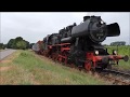 52 8038 Einsatz im Holztransport Auf der Rinteln Stadthagner Eisenbahn 10.07.2018 (HD)
