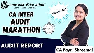 CA Inter | Audit | Audit Report | 700 Series | May '26 | CA Payal Shreemal
