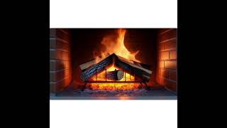 Cozy Fireplace Loop | Relaxing Firewood Burning Ambience | 4K Background Video