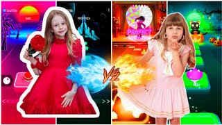 Like Nastya VS Diana And Roma - Tiles hop edm rush gameplay - New video screenshot 4