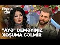 Elgizlə Izlə Lətifə Çeşməli Ilə Şahin Əliyev Arasında Gərginlik Əsəbiləşirəm