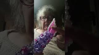 This is my wing on a purple Kandi 3d Cuff