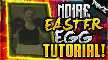 BLACK OPS 3 EASTER EGG - NEW BLACK & WHITE NOIRE MODE EASTER EGG TUTORIAL! (BO3 Zombies EE)