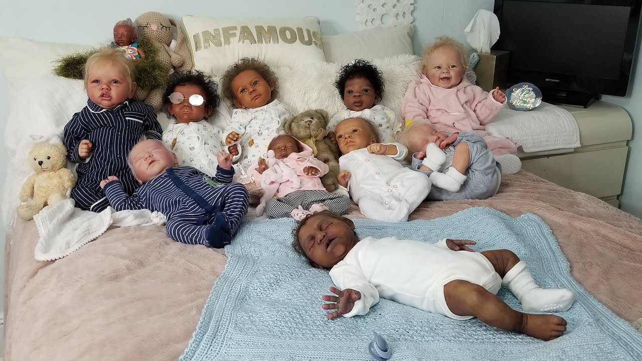 My entire reborn doll collection to date! Requested video