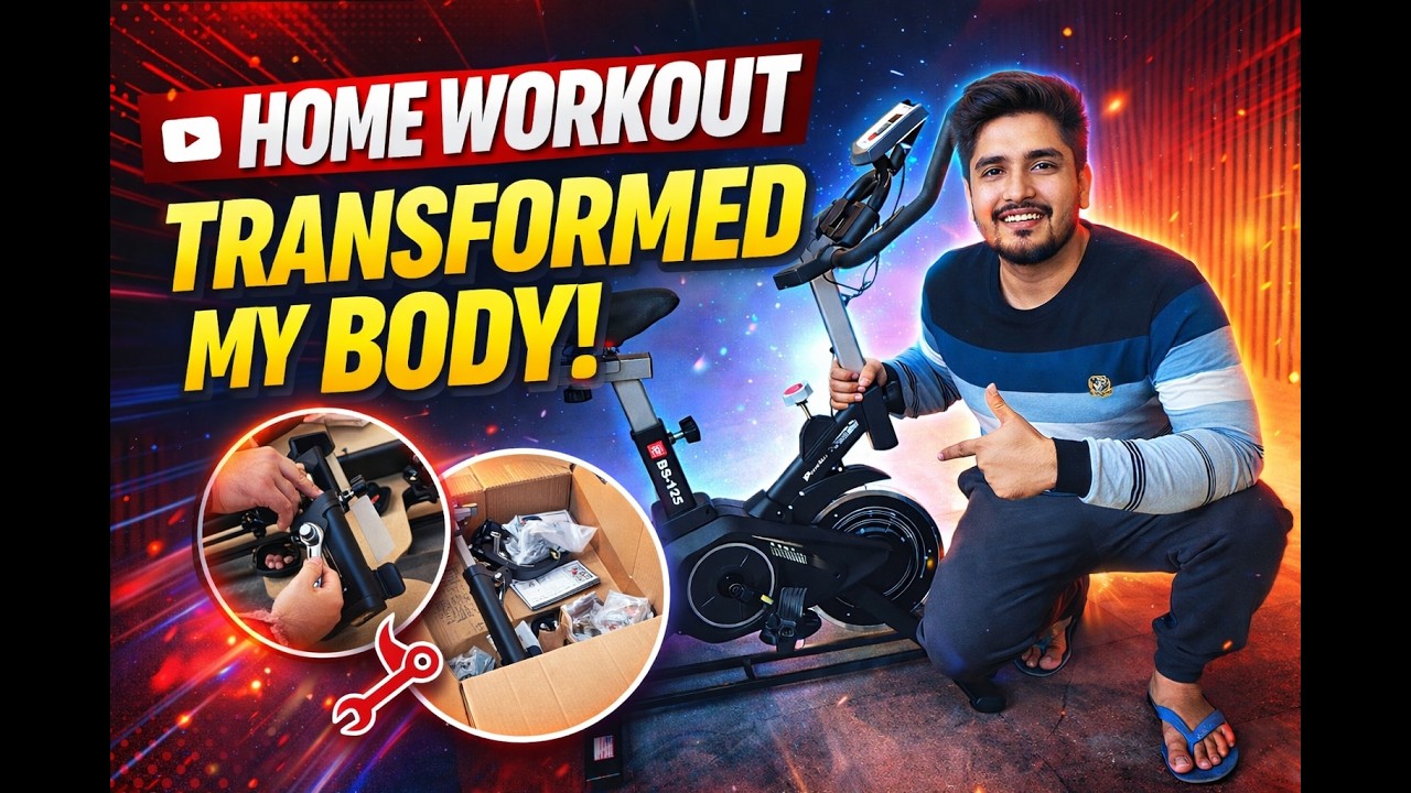 Pro Max Spin Bike Installation at Home | Complete Assembly Guide