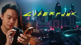 Cyberpunk Color Grade using phone only! screenshot 3