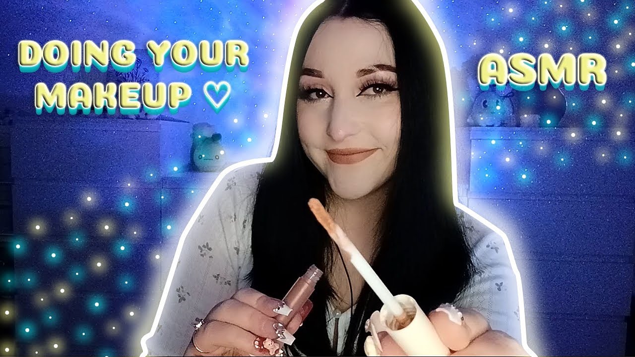 ASMR 💤 Doing Your Makeup 💄 Tingly Personal Attention (layered sounds ...