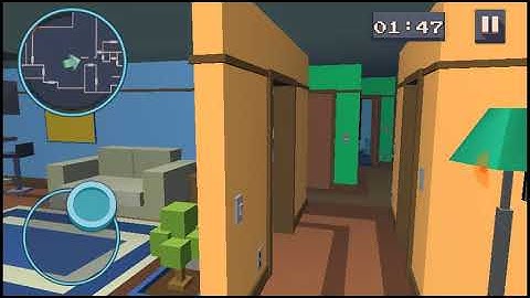 The secret in Cube Hell : Neighbor battle 3D