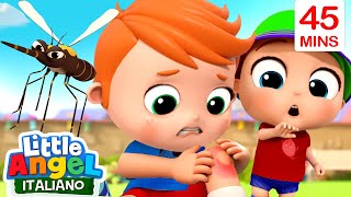 Mamma mi Prude il Braccio! 🪰🧼 Cartoni Animati Con Gianni Piccino - Little Angel Italiano