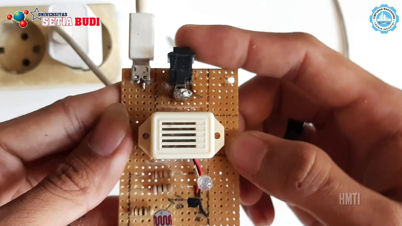 Alarm security dengan LDR - YouTube
