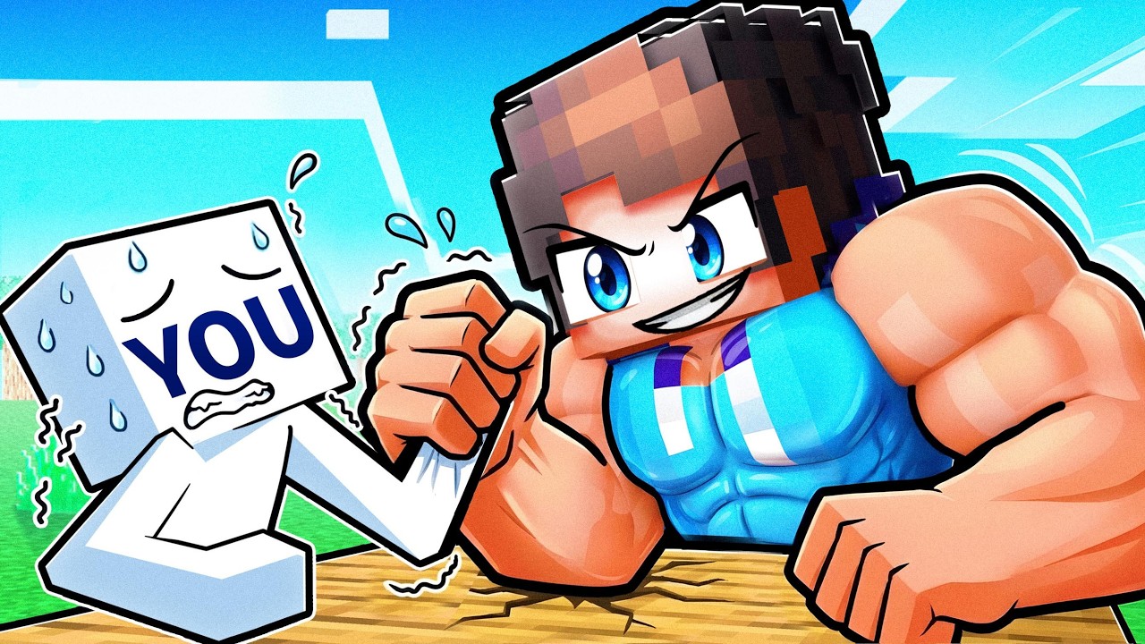 You are 100% WEAK in Minecraft!