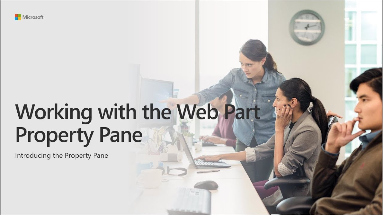 SharePoint Framework Training - Working with the Web Part Property Pane - YouTube