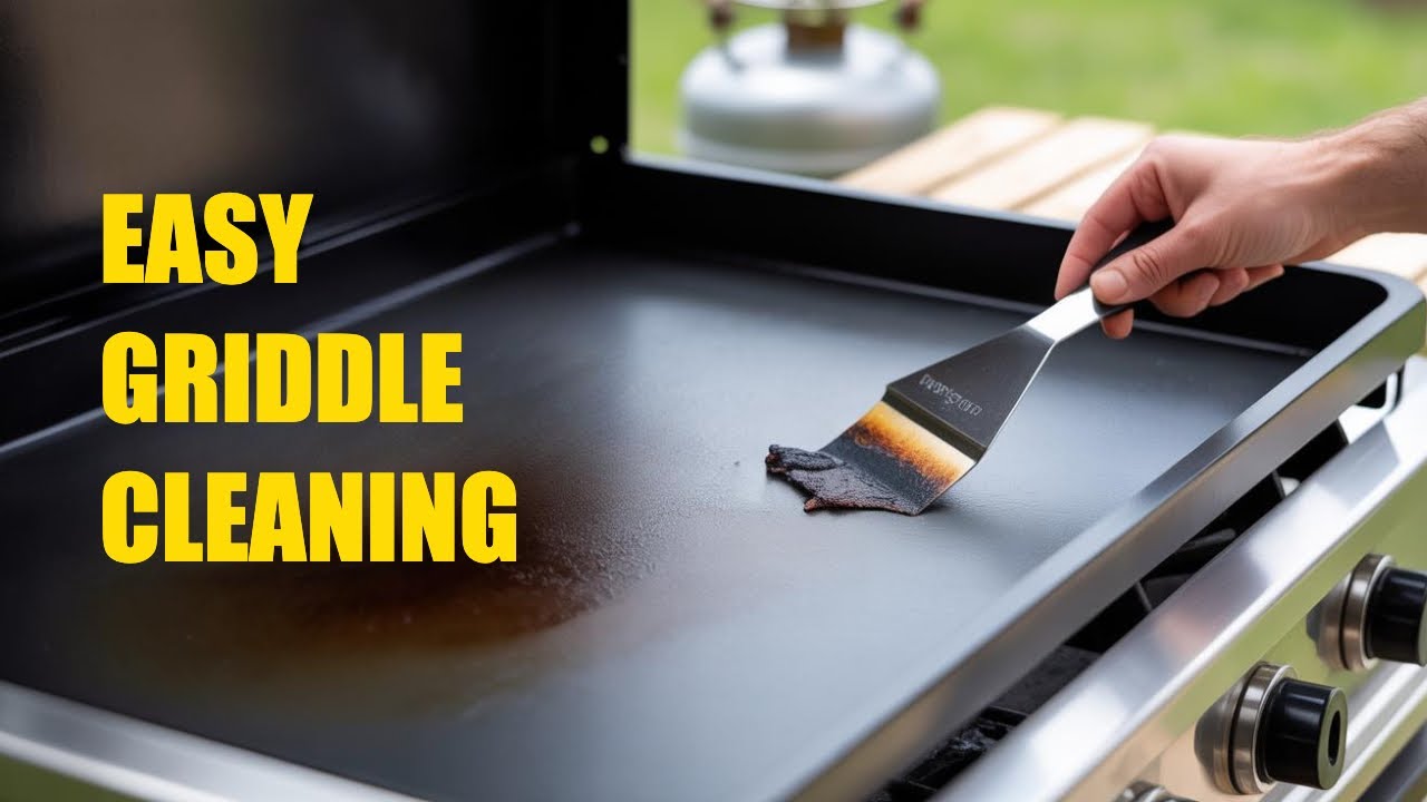 Blackstone Griddle 101: Ultimate Guide to Cleaning Your ... - YouTube