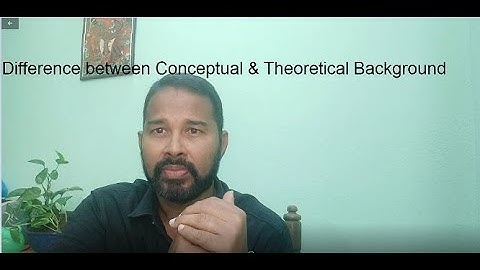 Difference between Theoretical & Conceptual Framework With Practical Examples