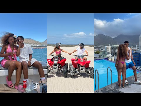 VACATION VLOG￼: CAPE TOWN VLOG|| QUAD BIKING, MADE NEW FRIENDS, BOAT CRUISE with SHAYAN&ANNIE