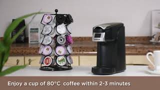 QF CM802 hot selling K-cup capsule coffee machine