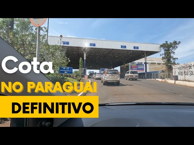 COTA 2023 para Compras no Paraguai: Qual o valor e o limite de